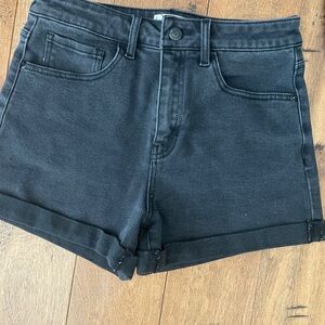 Classic Black Women's Jean Shorts